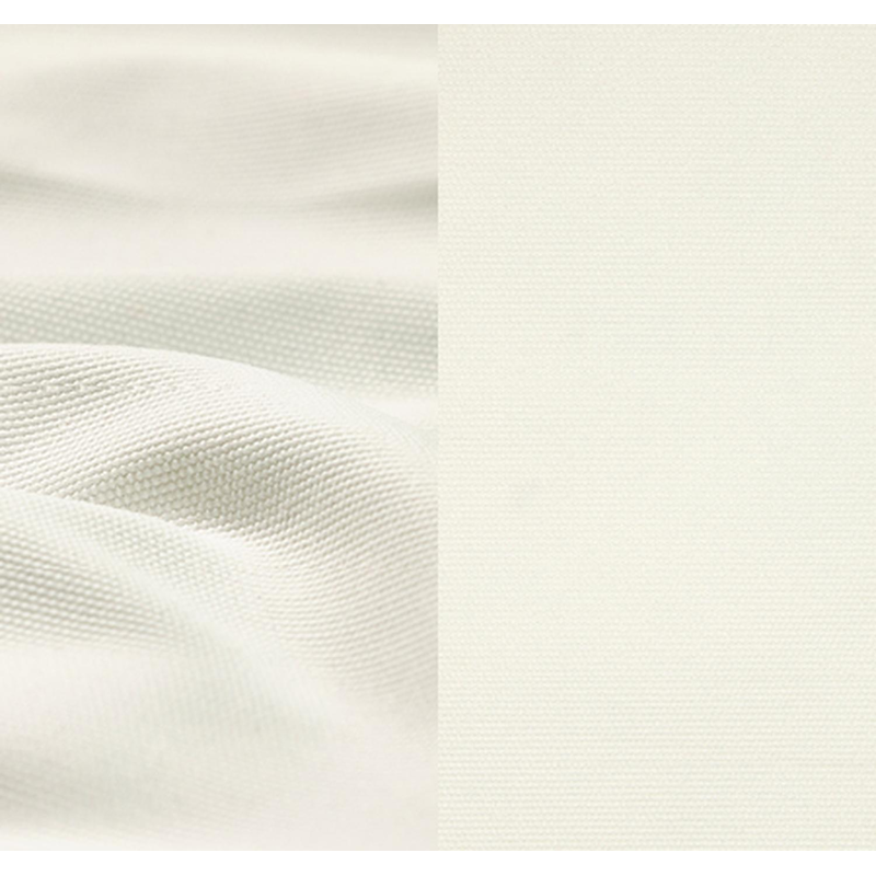 Avola zweefparasol met tiltfunctie in wit aluminium met wit weather+ softtouch parasoldoek - L1: 300 x L2: 300 cm (met voet)