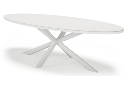 Ovaal - L 270 x B 115 x H 72 cm