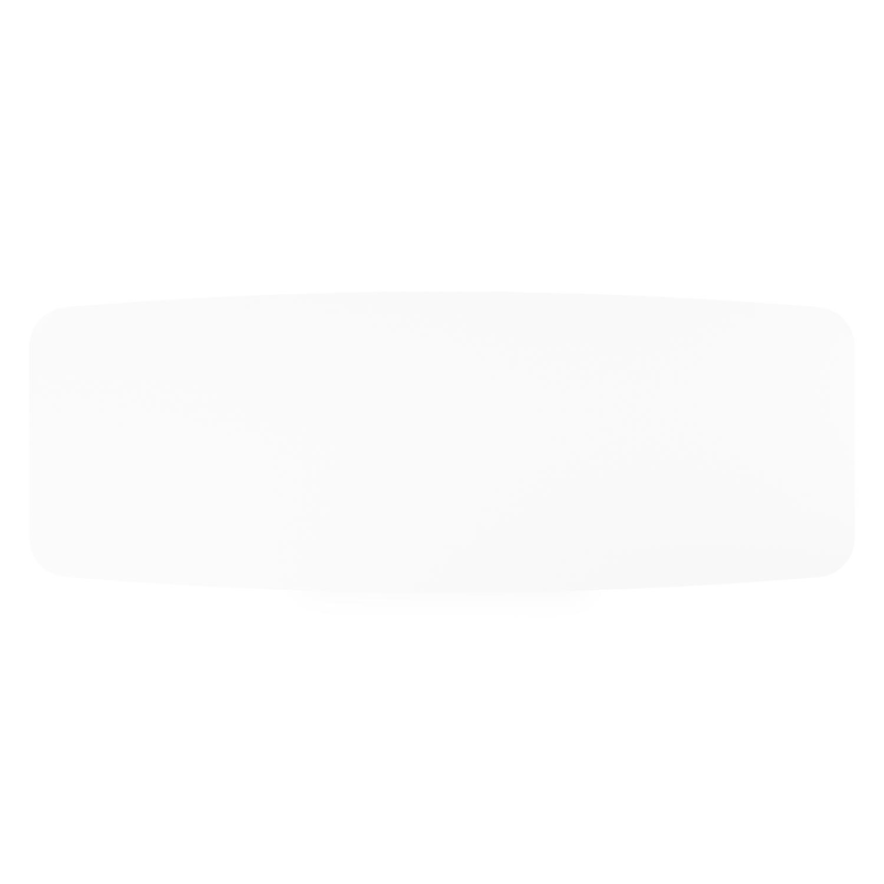 Orso tuintafel bootvorm in zwart aluminium en volkeramiek Arctic White - L 315 x B 115 x H 75 cm