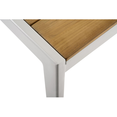 Tafelblad in teak - Naturel - L 240  x B 100 cm