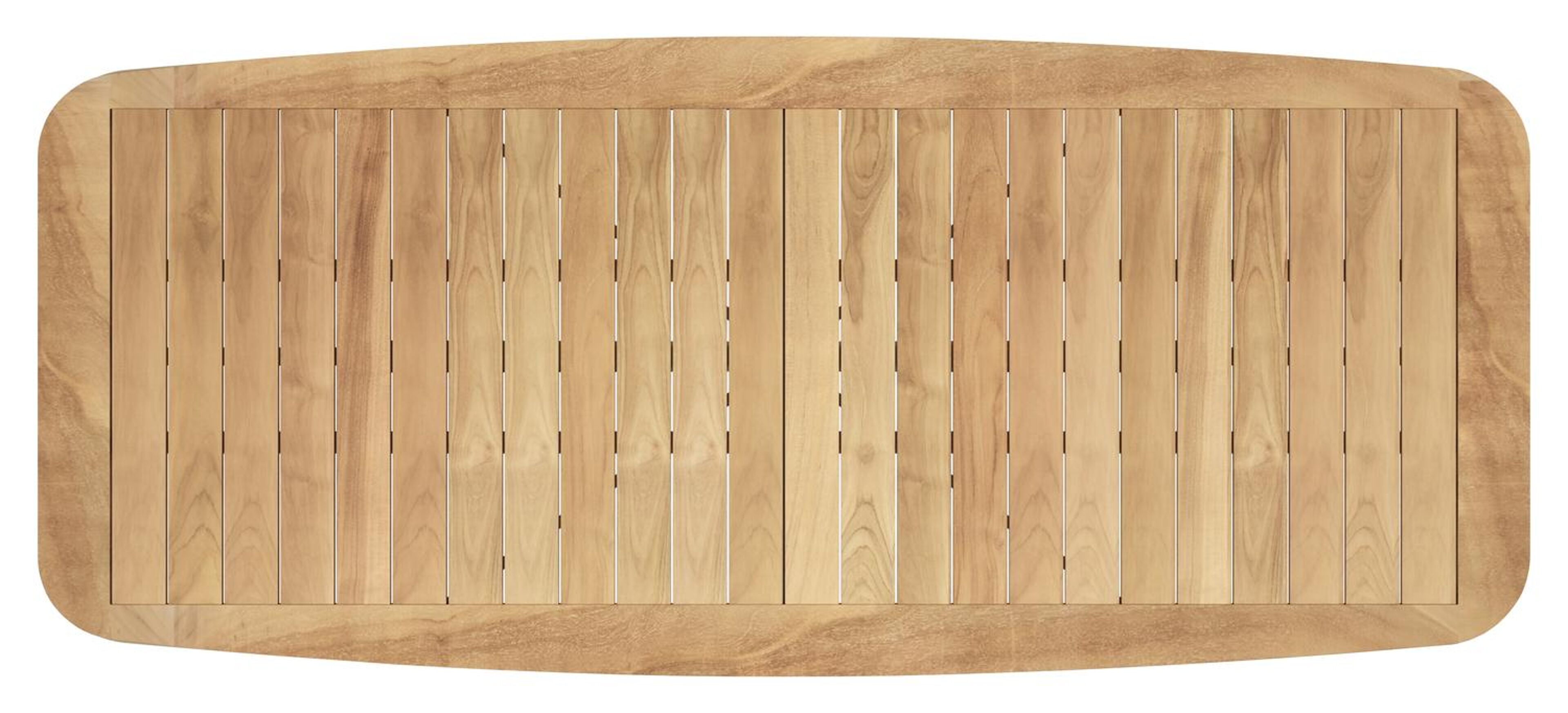 Ensemble de jardin Pamplona en aluminium beige et sintered stone natural finish avec 6 chaises de jardin empilable Matera