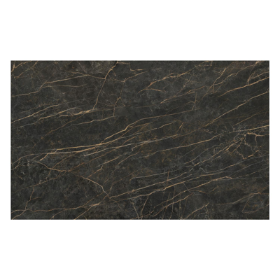 Table de jardin Nano XL rectangulaire en aluminium beige et céramique pleine Black Obsession - Lg. 240 x Lrg. 148 x Haut. 75 cm