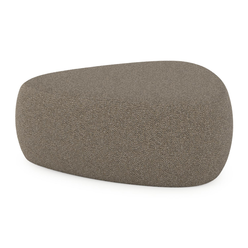 Masso poef in madagascar burch all weather cosytica - B 90 x D 90 x H 35 cm