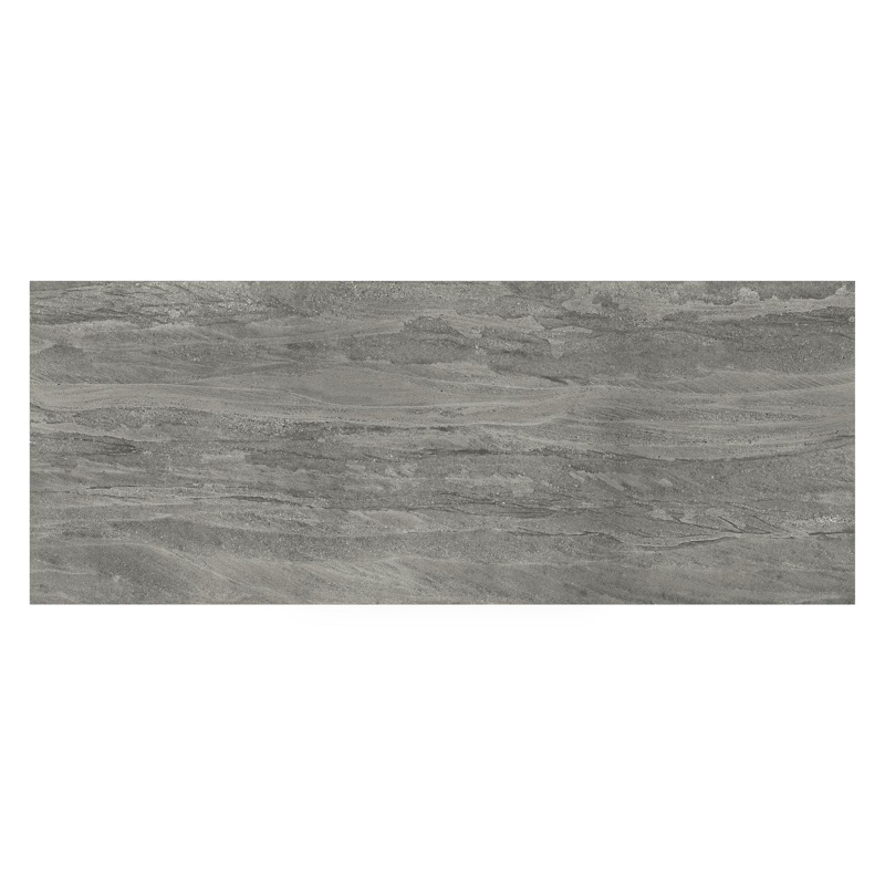 Nano tuintafel in zwart aluminium en volkeramiek aspen grey - L 280 x B 110 x H 75 cm