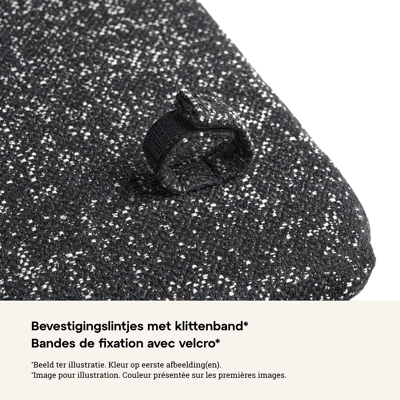 Cosito loungezetelkussen (zit en rug) in all weather sunbrella® luxe natte sooty