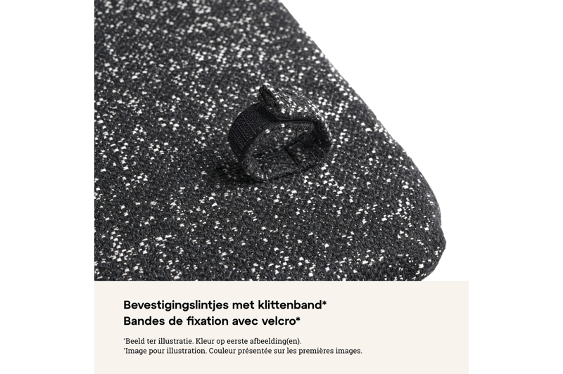 Cosito loungebankkussen (zit en rug) in all weather sunbrella® luxe natte sooty