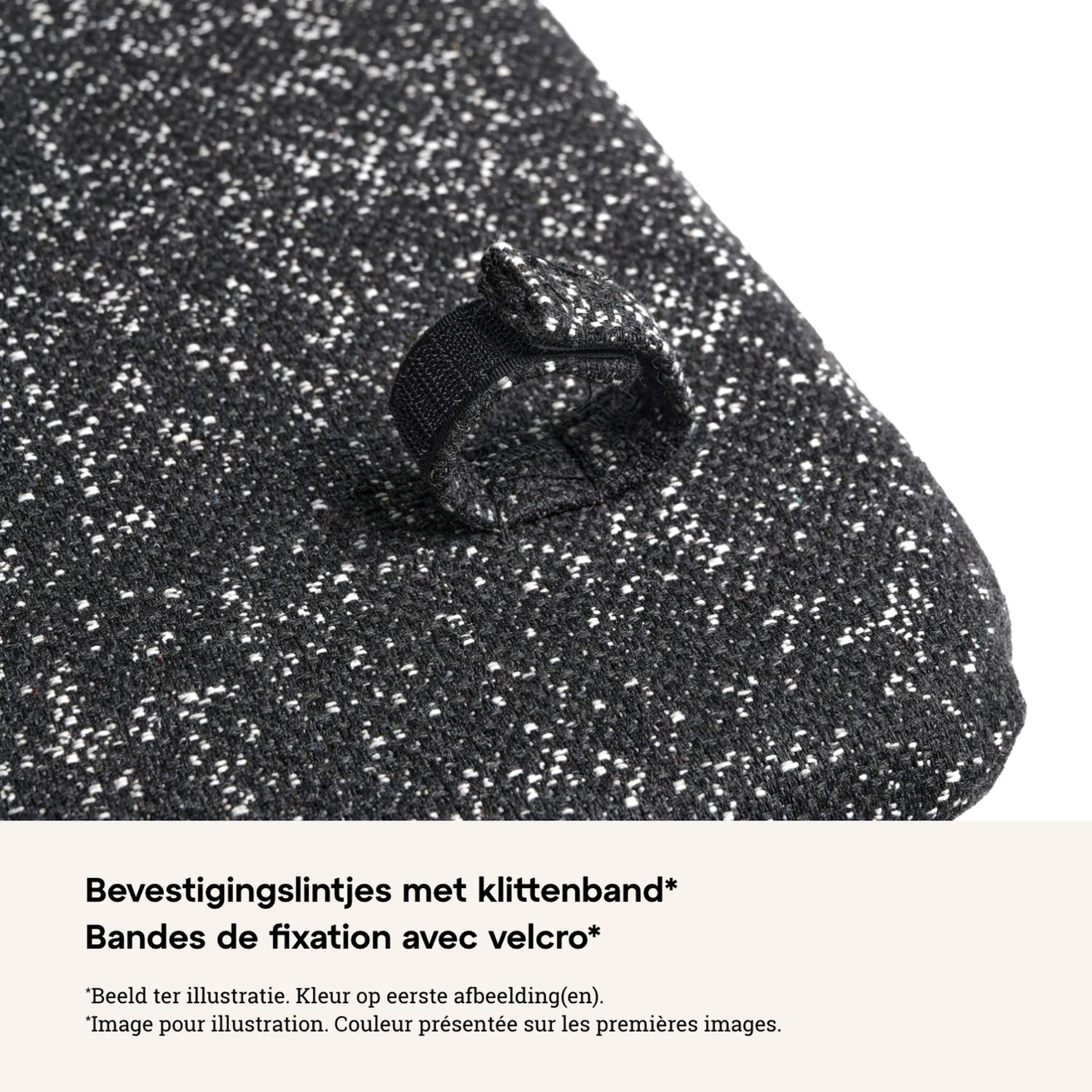 Cosito loungebankkussen (zit en rug) in all weather sunbrella® luxe natte sooty