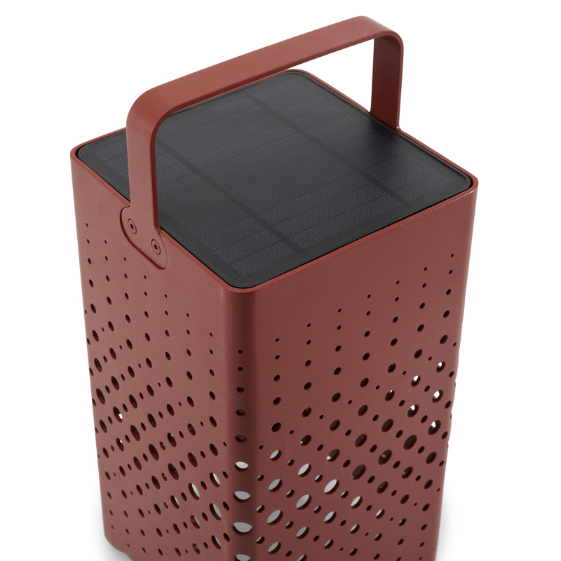 Maro lamp rood 33 cm