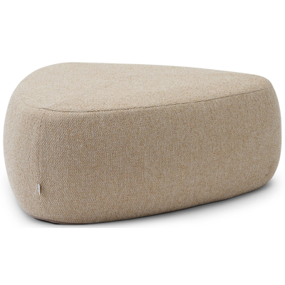 Masso poef in madagascar oak all weather cosytica - B 90 x D 90 x H 35 cm