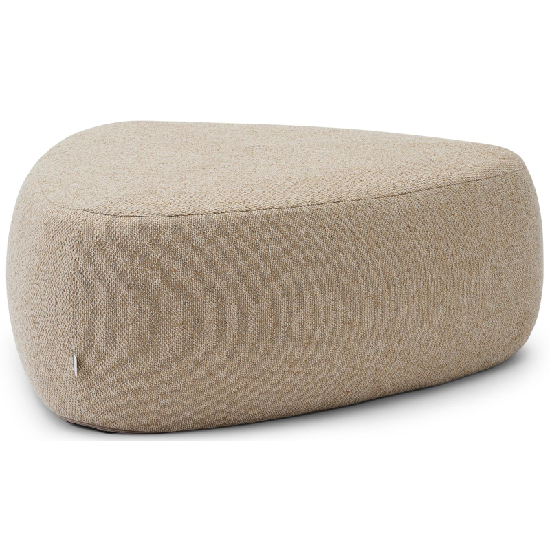 Masso poef in madagascar oak all weather cosytica - B 90 x D 90 x H 35 cm