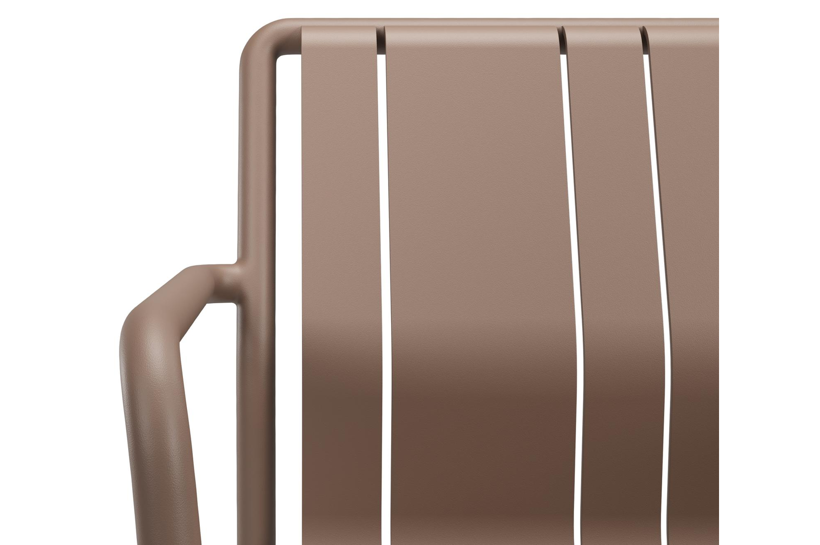 Bolito tuinstoel in taupe aluminium