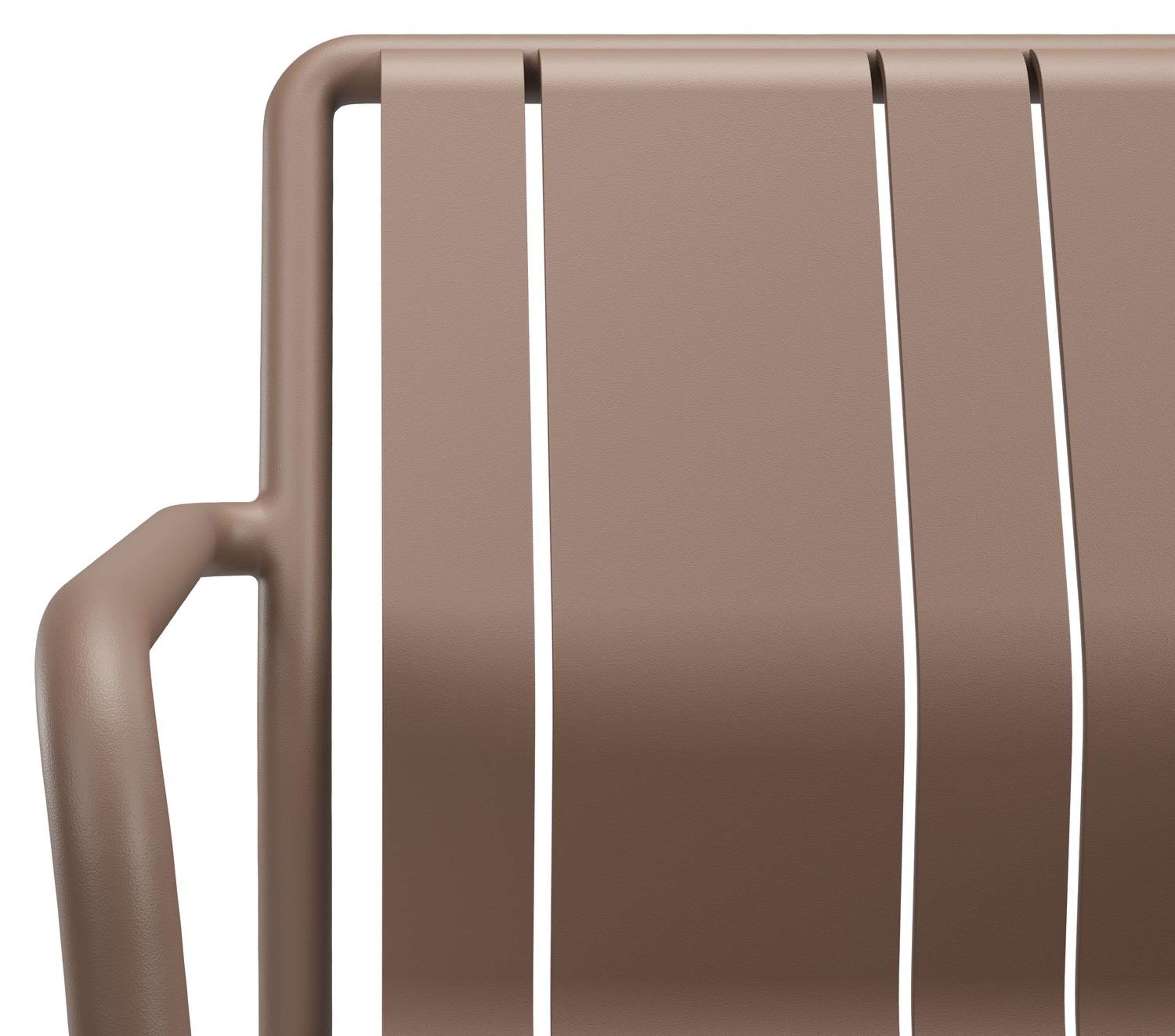 Bolito tuinstoel in taupe aluminium