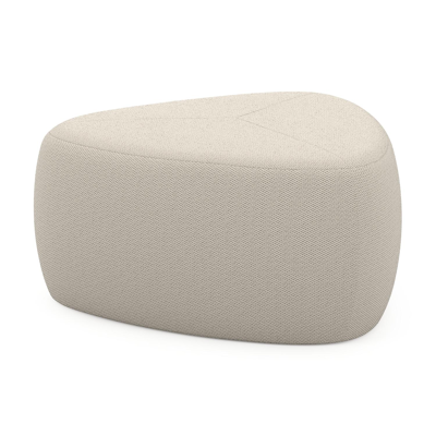 Masso lounge poef in lopi marble all weather sunbrella® luxe - B 60 x D 60 x H 35 cm