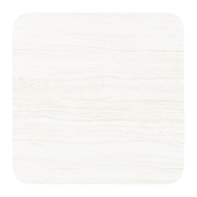 Fano kantelbare tuintafel vierkant afgerond in zwart aluminium en volkeramiek calista - L 80 x B 80 x H 72.5 cm