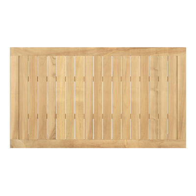 Feltro tuinset in wit aluminium en teak Natural Finish met 2 Calobra tuinstoelen