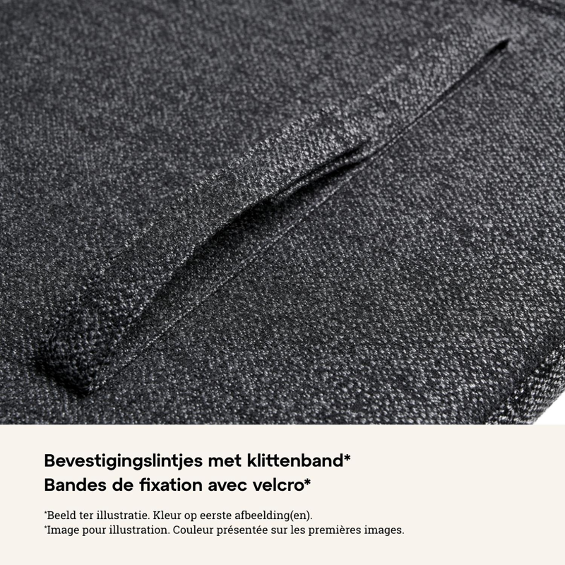 Trentino stoelkussen (zit en rug) in all weather sunbrella® luxe lopi marble