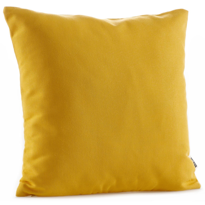Sierkussen 45 x 45 cm in all weather sunbrella® luxe solid mimosa