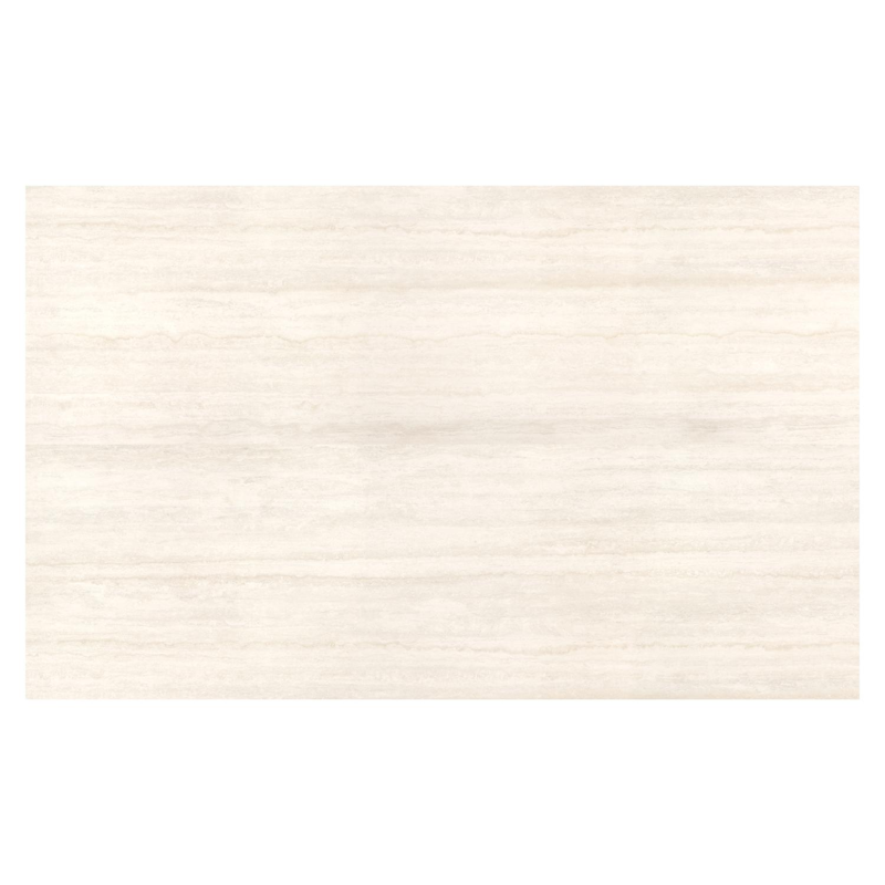 Table de jardin Nano rectangulaire en aluminium noir et céramique pleine Travertino Bianco - Lg. 240 x Lrg. 148 x Haut. 73 cm