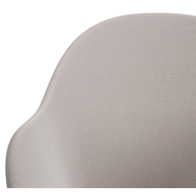 Cesano tuinstoel in zwart aluminium en beige dubbele textilene