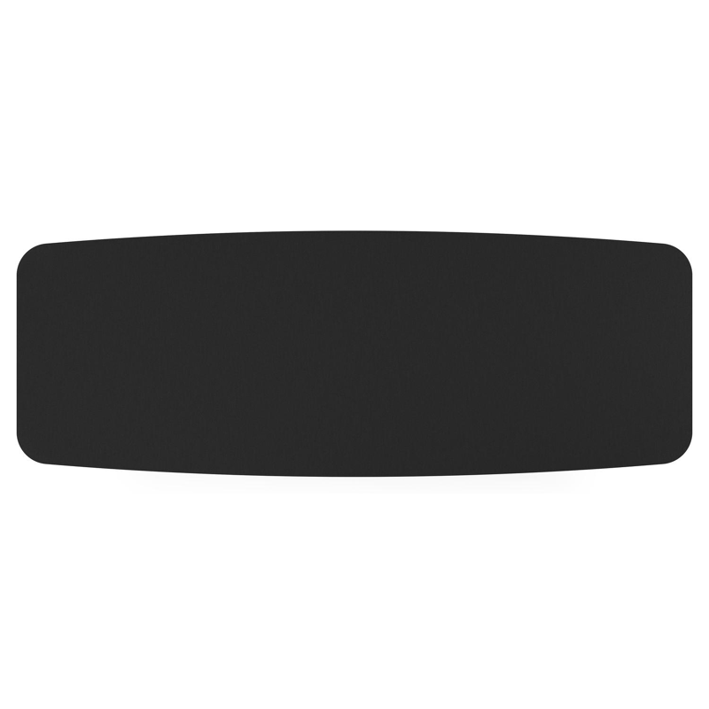 Pagino tuintafel in zwart aluminium en volkeramiek nero black - L 315 x B 115 x H 74 cm