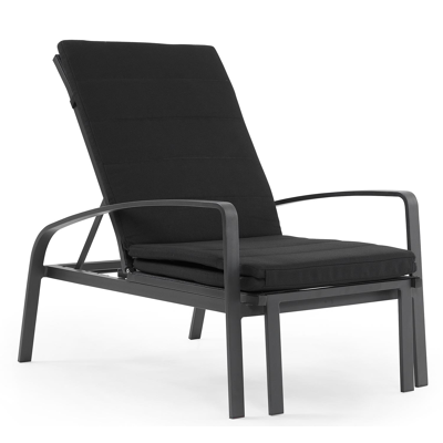 Asti ligbedkussen weather+ softtouch zwart