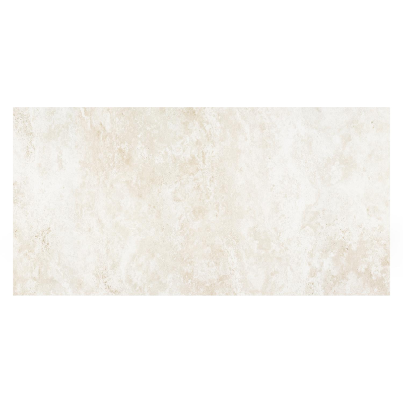 Table de jardin Como rectangulaire en aluminium blanc et céramique pleine Rapolano Lg. 200 x Lrg. 100 cm