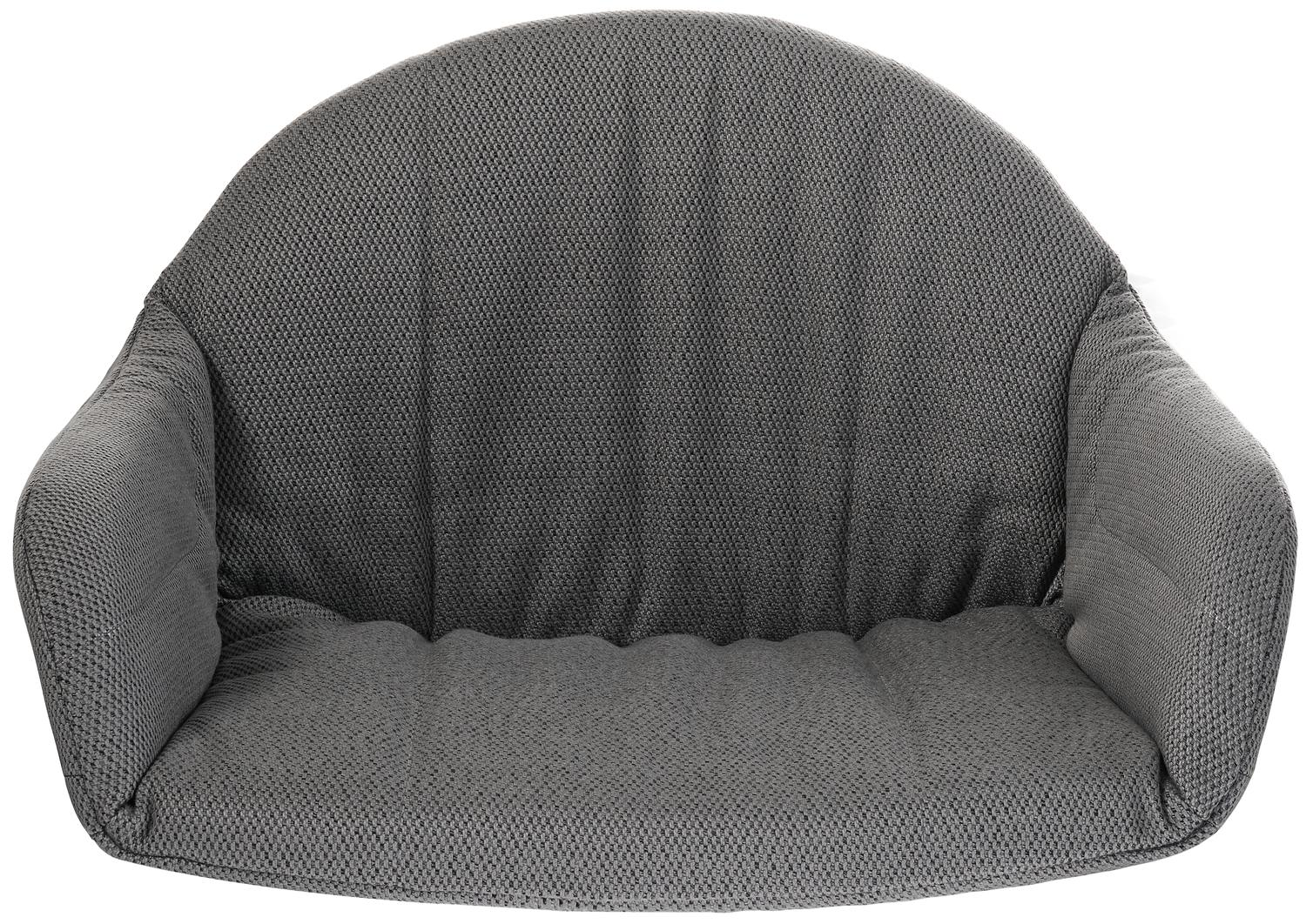 Coussin luxe de fauteuil de jardin Pagino  en all weather sunbrella® luxe lopi shadow