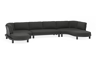 chaise longue - 2-zit - chaise longue