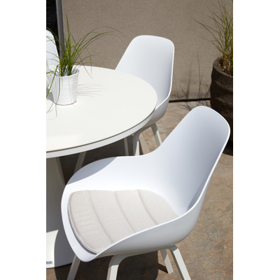 Cesano - Mesa stoelkussen in all weather sunbrella® luxe lopi marble