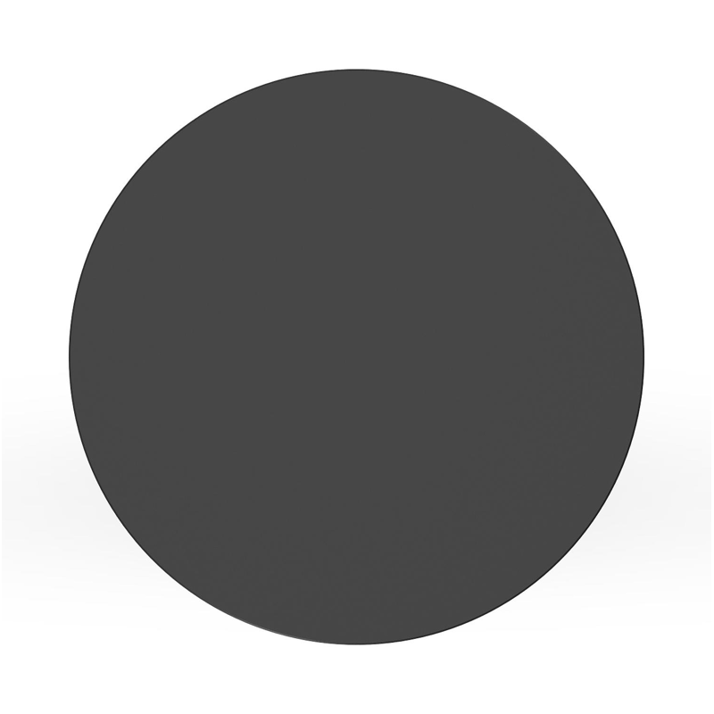 Bomero bijzettafel in zwart aluminium - Dia. 48 x H 50 cm