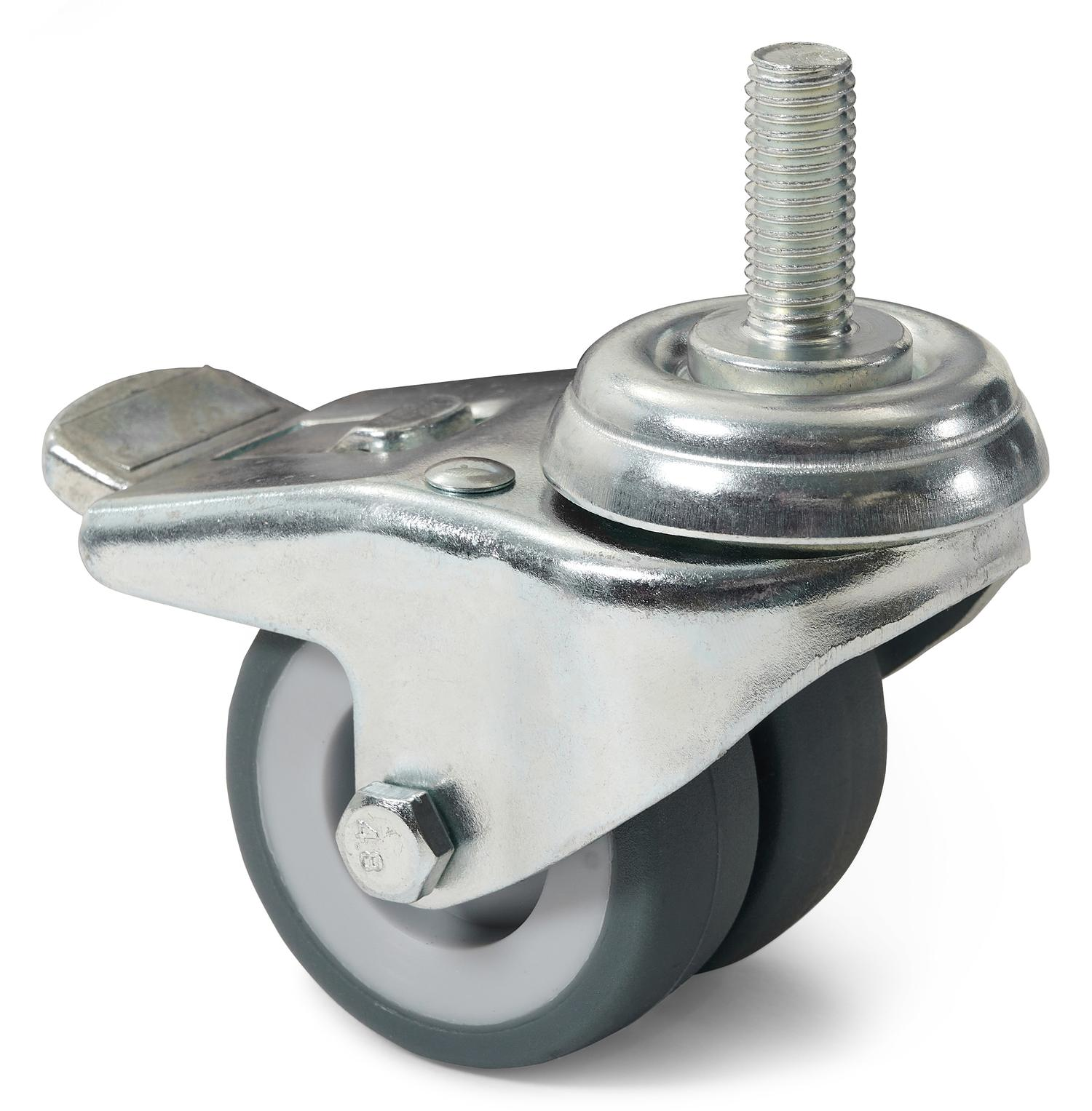 Pedito set van 4 wielen voor harde ondergrond