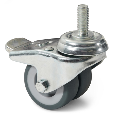 Pedito set van 4 wielen voor harde ondergrond