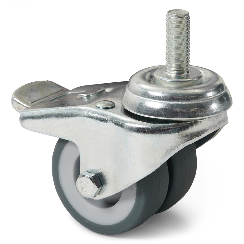 Pedito set van 4 wielen voor harde ondergrond