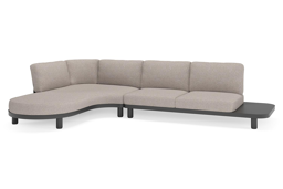 Chaise longue droite + 2 places