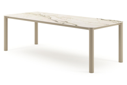 Rectangulaire arrondi - Lg. 240 x Lrg. 100 x Haut. 75 cm