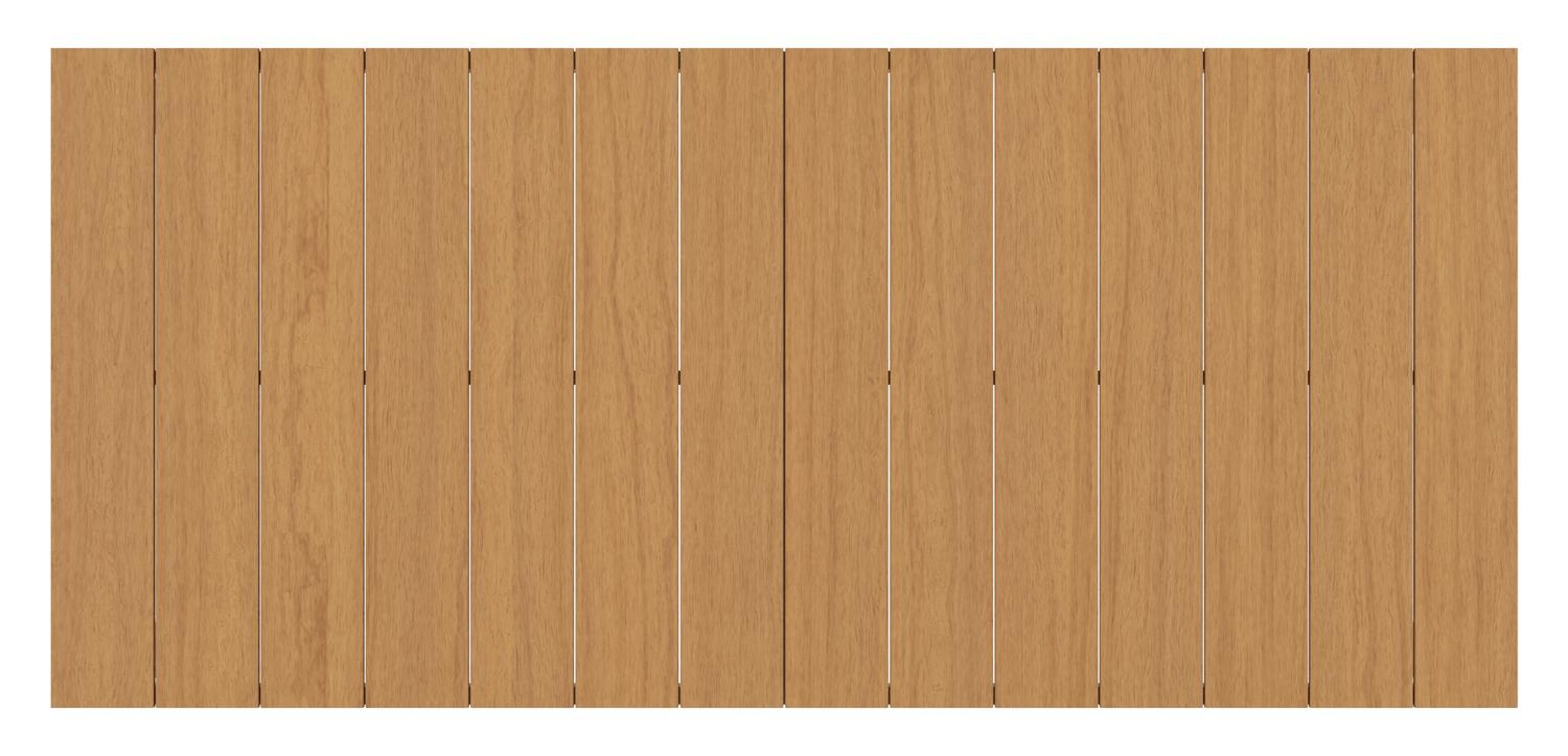 Toma tuinset in beige aluminium en polywood met 6 Paco tuinstoelen