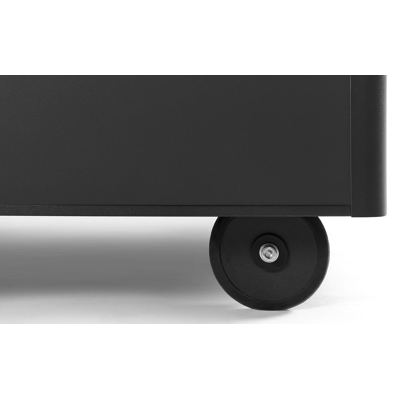 Kussenbox aluminium zwart B 164 x D 84 x H 99 cm