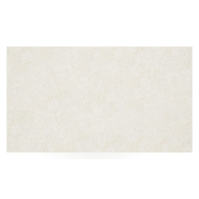 Cirello Pop up loungetafel in wit aluminium en beige volkeramiek - L 140 x B 80 x H 71,6 cm