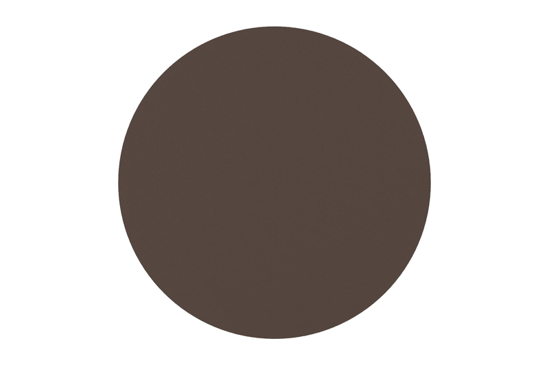 Fano tuintafel vierkant in donkerbruin aluminium - Dia. 85 x H 74 cm