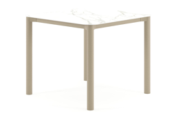 Carrée arrondi - Lg. 90 x Lrg. 90 x Haut. 75 cm