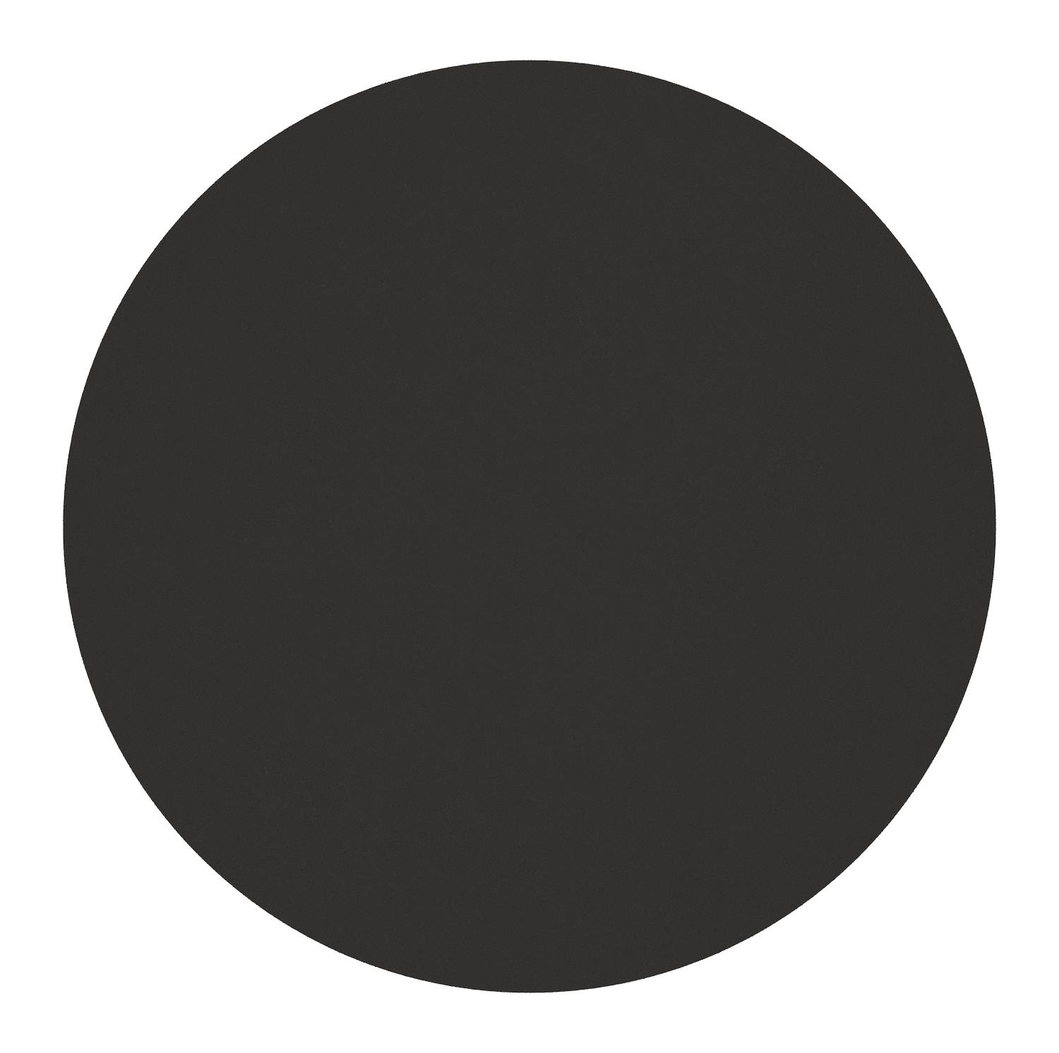 Pamplona ensemble de jardin ronde en aluminium noir en sintered stone notte minerale avec 4 chaises de jardin Calobra