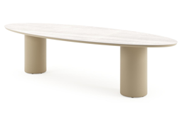 Ovale - Lg. 320 x Lrg. 130 x Haut. 73.5 cm