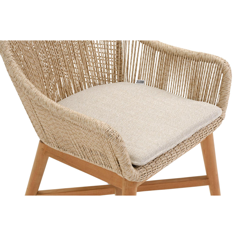 Borgo stoelkussen in All Weather Cosytica marbella sand