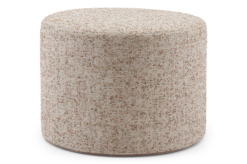 Ronde Masso poef in bora jungle all weather cosytica - Dia. 55 x H 40 cm