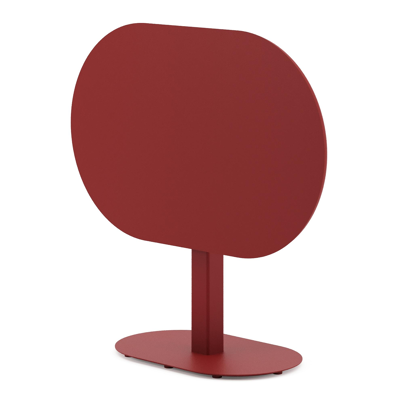 Teramo kantelbare tuintafel rechthoekig afgerond in ruby aluminium - L 110 x B 70 x H 74 cm