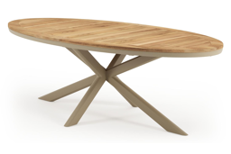 Ovaal - L 240 x B 115 x H 72 cm