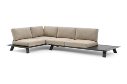 2-zit hoek links/rechts + 2-zit + zijtafel