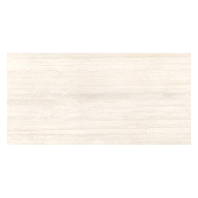 Table de jardin Nano rectangulaire en aluminium blanc et céramique pleine Travertino Bianco - Lg. 200 x Lrg. 100 x Haut. 76 cm