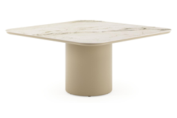 Afgerond vierkant - L 148 x B 148 x H 73.5 cm