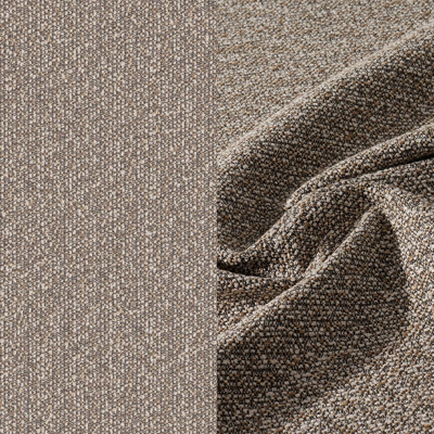 Bomero loungehoek in beige aluminium met wander manioc all weather sunbrella® luxe kussen